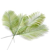 Tropical Wall Decals Palm Leaf Wall Stickers for Living Room | Green Leaves Wall Decals Palm Tree Leaf Plants Wall Stickers