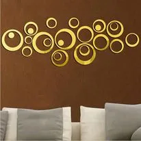 Acrylic Rings Wall Decor | Acrylic Ring Circles | Round Acrylic Rings