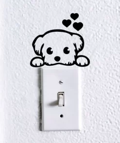 Cute Puppy Switch Sticker