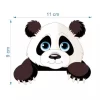 Panda Switch Stickers | Silicone Sticker for Switches | StickersYard Cute Panda Switch Board Sticker | Light Switch Sticker