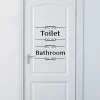 Toilet Bathroom Vinyl Sticker