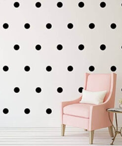 Vinyl Polka Dots | Polka Dots Wall Decals(132 Decals) | Shapes & Polka Dots Wall Stickers Removable