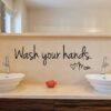 Wash Your Hands Love Mom - Sensuite Decor