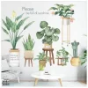 Sunshine Plant in Pots Wall Decal Online in Kenya