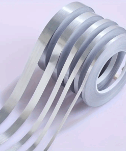 Silver Decorative Tape 50 Meters Self Adhesive for Wall Decoration